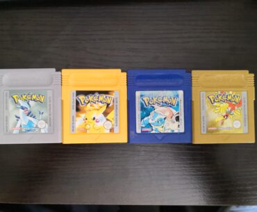 Found my Pokémon Game Collection