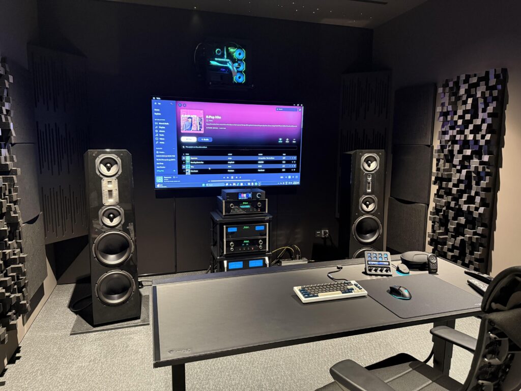 My audio focused set up