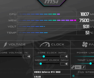 Max Overclock settings for this card?