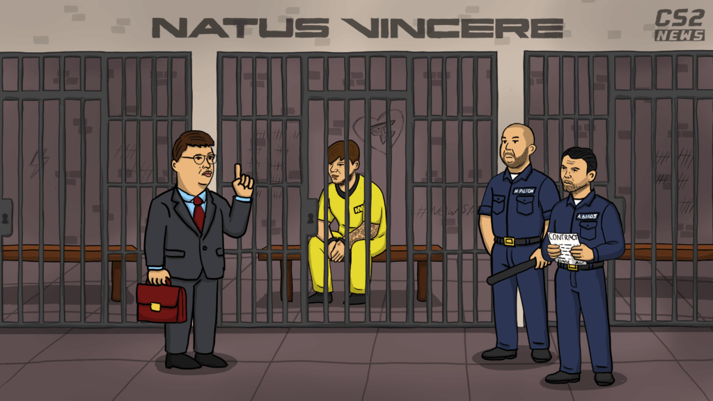 Someone, save s1mple from jail...