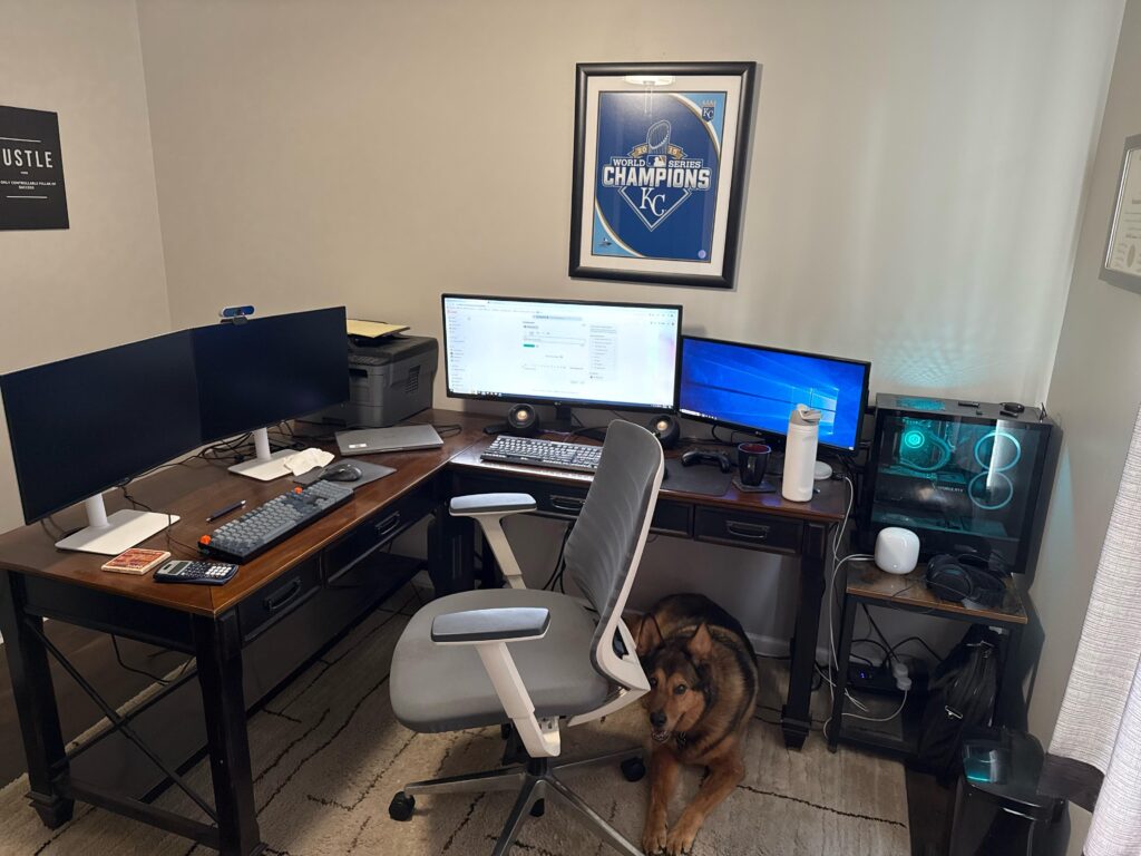 Work/Gaming Desk- L shape vs Long