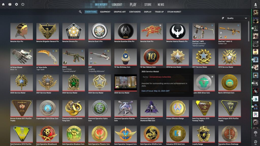 What if your service medal had your best highlight?