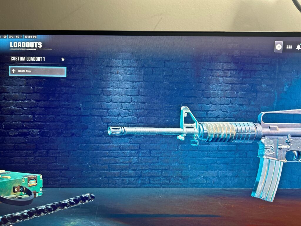 Warzone can’t create a new class/loadout