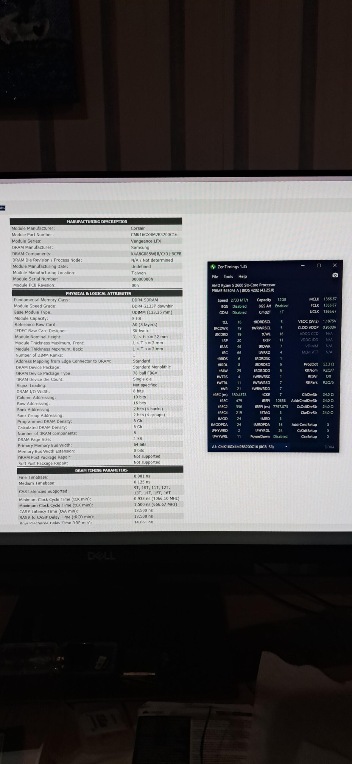 Ryzen 5 2600 4x8gb tune Ryzen 5 2600 4x8gb tune