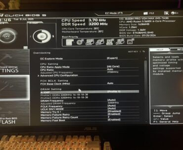 Enabling A-XMP freezes my pc on startup.