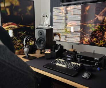 Always ready for battle. No slacking on audio.