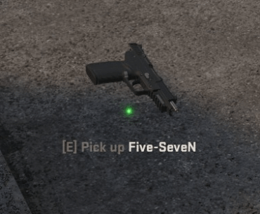New Feature: Empty Pistols when Dropped