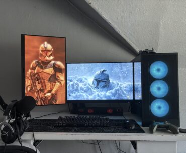My setup as a high schooler