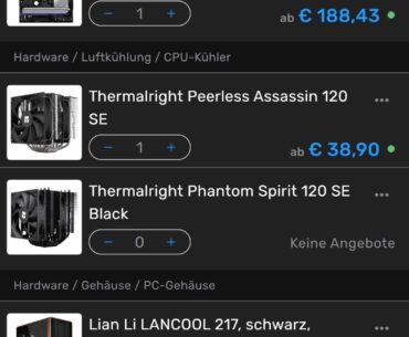 First Build (Tips)