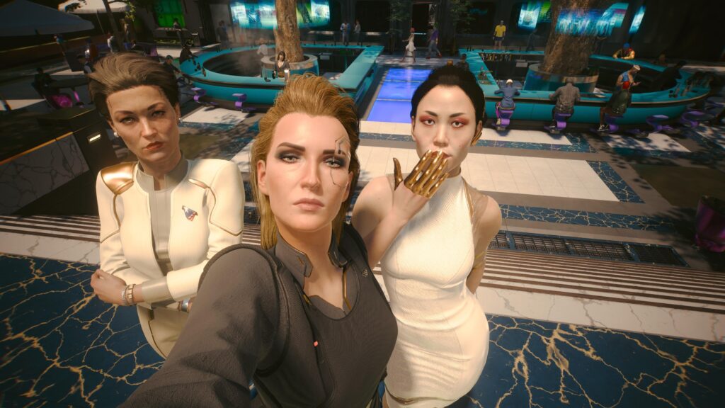 The ladies felt really cute but they might delete later for security reasons.