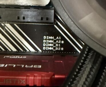 What do the stars next to my DIMM slots mean