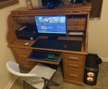 My first computer setup