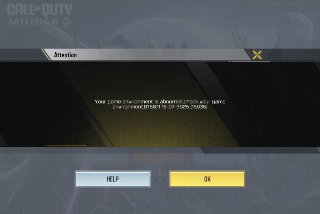 CODM BANNED