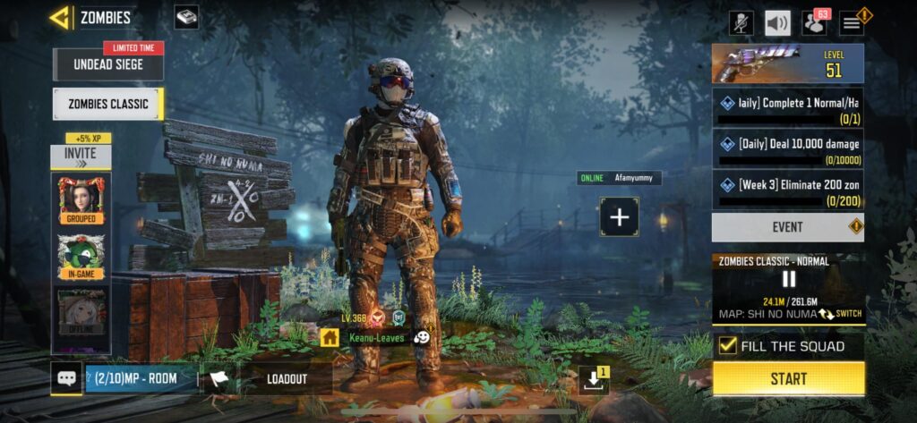 Can we make zombies at least available offline