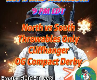Pubg Console Customs tonight 9 PM EDT first game 10 man teams snipers
