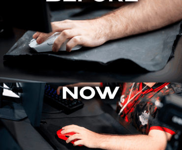 MATYS has finally replaced his old, chewed-up mouse pad with a new one. The HLTV photographer was so stunned by this that they photographed the mouse pad from three different angles.