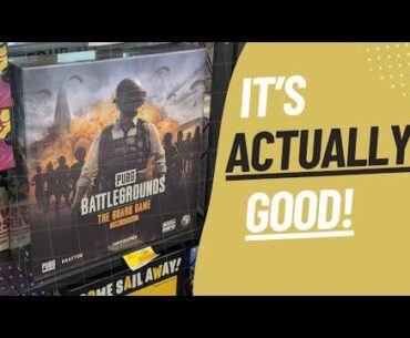 Did you know there is an official PUBG: Battlegrounds Board Game? I got a chance to play it!