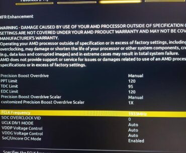 PBO settings are being ignored and i can't go past 78w on the 5700X and A520 Motherboard