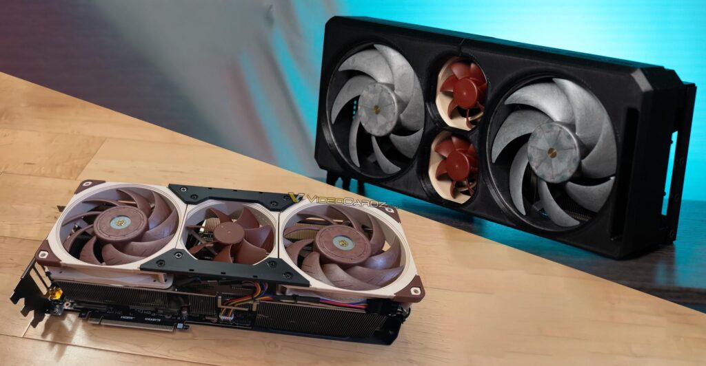 Modders quiet RTX 5080/5090 cards with 3D printed shrouds and Noctua, Phanteks fans