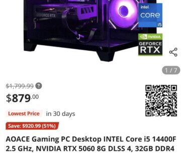 getting my first pc.