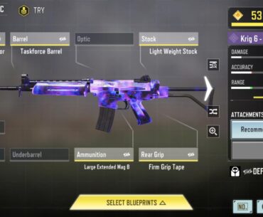 KRIG 6 IS GOOD BUT A GARBAGE IRON SIGHT.