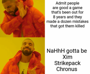 Console players when they peek the same angle 5x In a row and die...