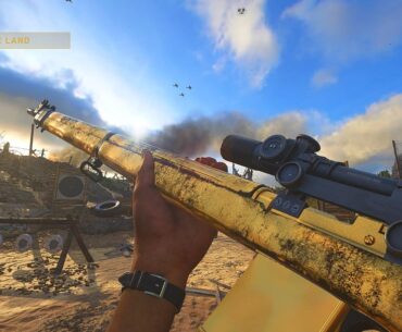 Gold Lee Enfield after 2 hours of gameplay