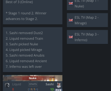 Team Liquid vs Sashi - ESL PRO LEAGUE Qualifiers Stage 1 - Post Match Thread