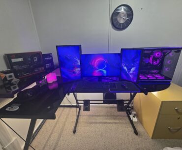 New desk new setup, any suggestions are welcomed
