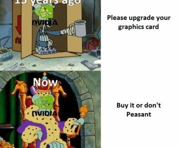 It's annoying that we're basically an afterthought nowadays