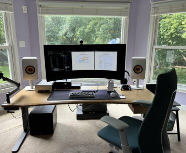 Mixing hifi, housepets, and a high performance LLM PC lab really raises the stakes on cable management