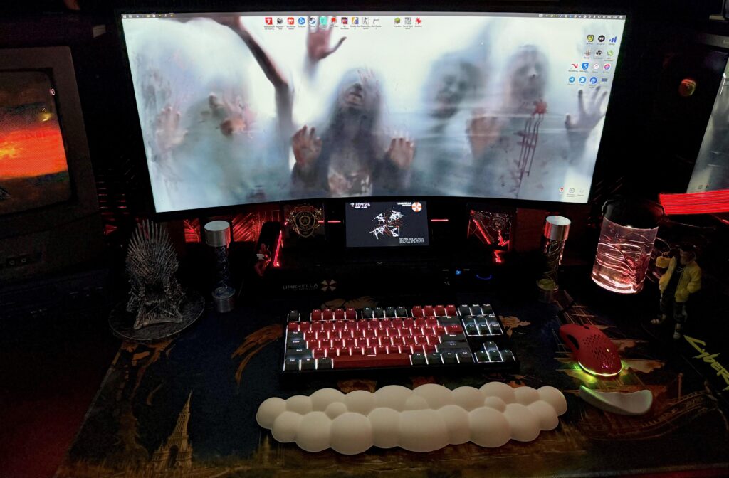 A typical Umbrella fan's computer