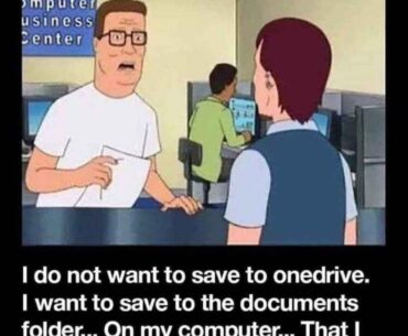 i want my files organised only on my PC itself