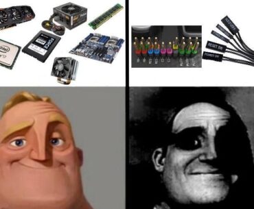 Building a PC be like