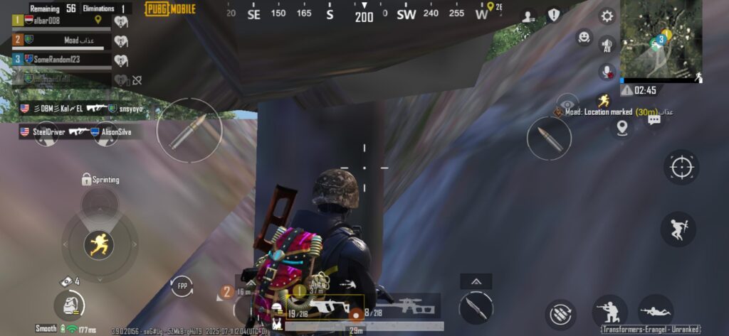 Found a bug in 3.9 Erangle