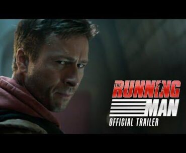 A trailer for the new The Running Man movie
