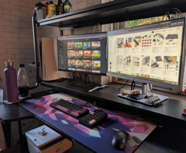 My very average "battlestation", but it's come a long way for me