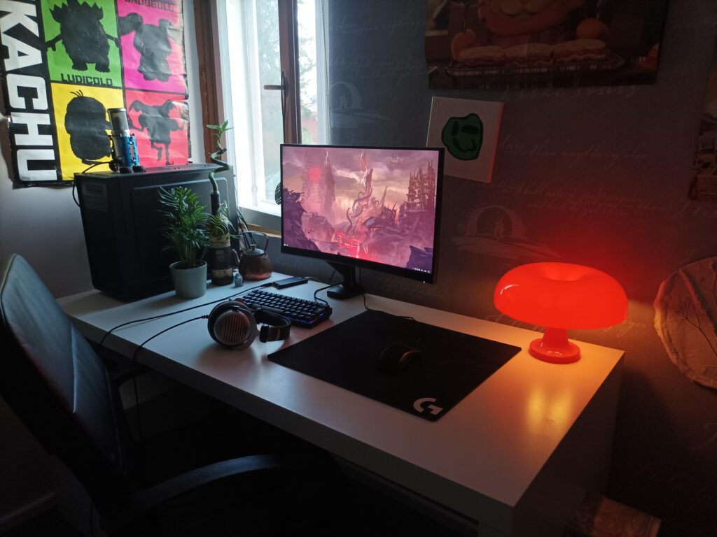 my simple setup