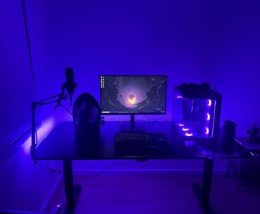 My gengar themed set up!!