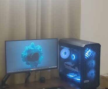 Today I fulfilled my Childhood dream of building my own pc