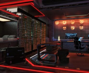 Mecha Cyberpunk Apartment by Devin