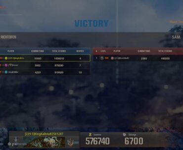 Over 1 million score and 10k kills in Grief