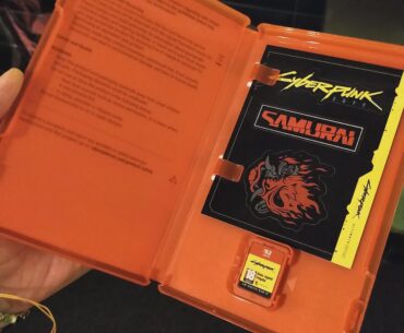 The switch is the switch but it's crazy that the full game can fit on a tiny cartridge