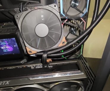 5090 with AiO, should i include case fans on top??