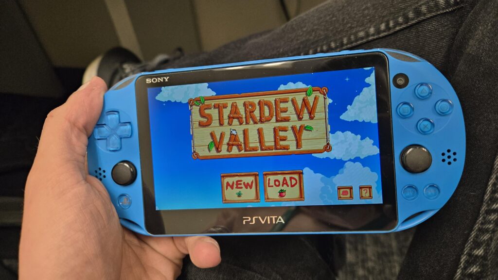 I never realized Stardew Valley was on the vita!