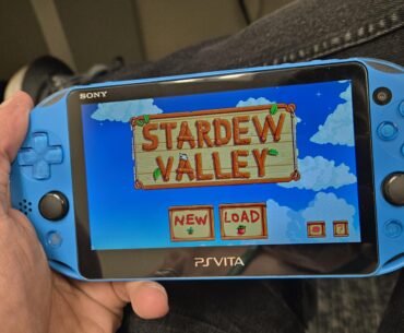 I never realized Stardew Valley was on the vita!