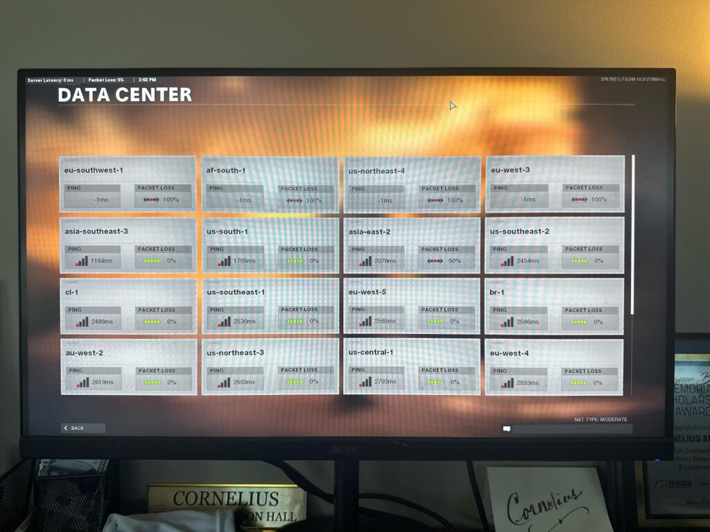 Is this a game problem or my internet connection?