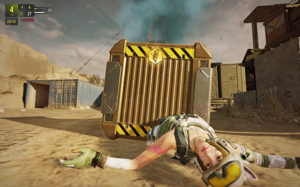 Dying at enemy's hand isn't enough for me