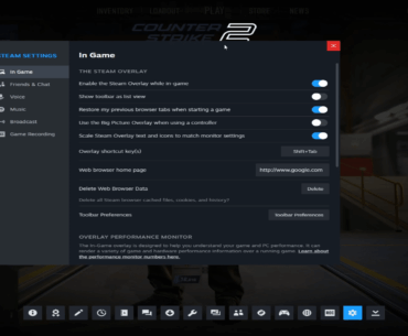 Steam overlay offset when playing 4:3