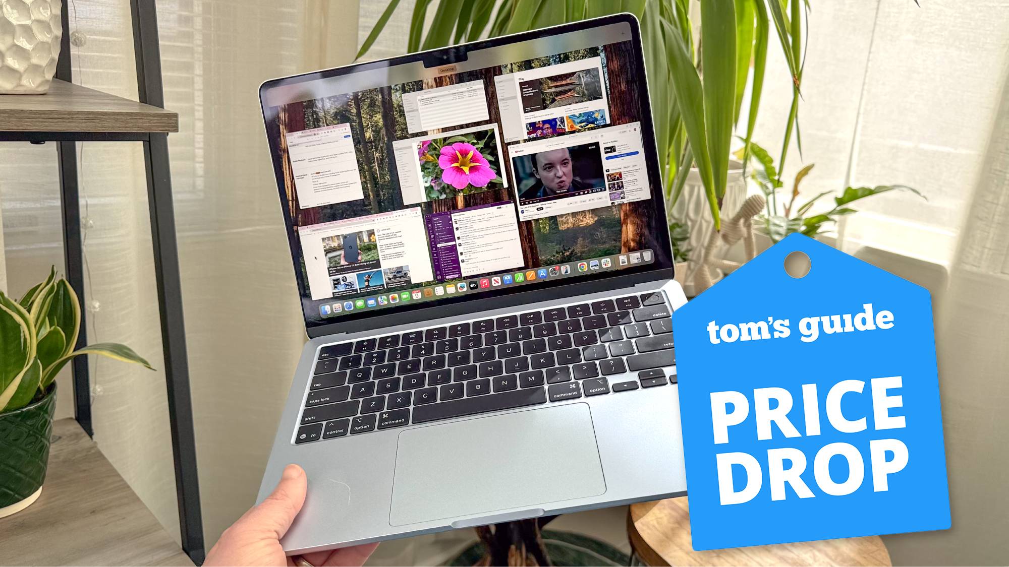 MacBook Air 13-inch M4 shown on tabletop